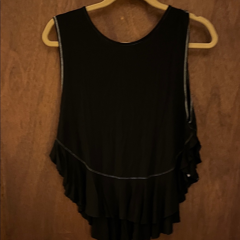 We The Free Black Top free people size small